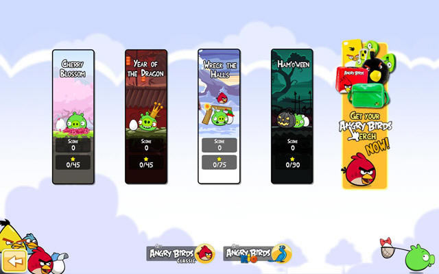 愤怒的小鸟电脑版下载-愤怒的小鸟:四季樱花版下载中文硬盘版