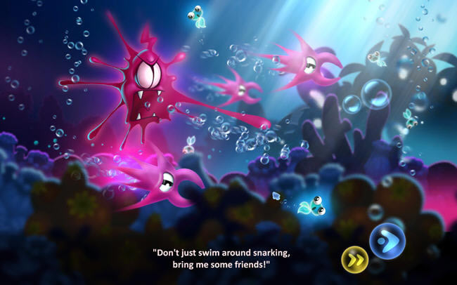 神器的海底之旅-华丽荧光鱼下载(Glowfish)英文硬盘版