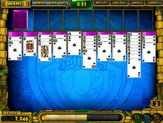 蜘蛛纸牌游戏-蜘蛛纸牌下载(Ancientspider)绿色硬盘版