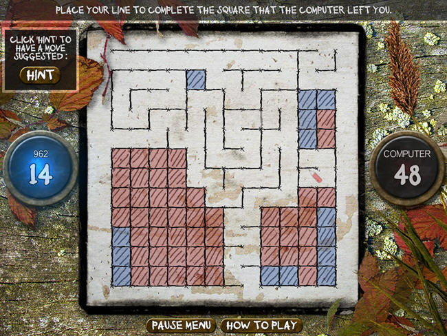 考验智慧的小游戏-格线布局下载(GridLines)绿色破解版