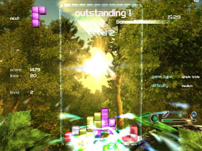 典的俄罗斯方块游戏-俄罗斯方块5000下载(Gamefull)绿色英文版