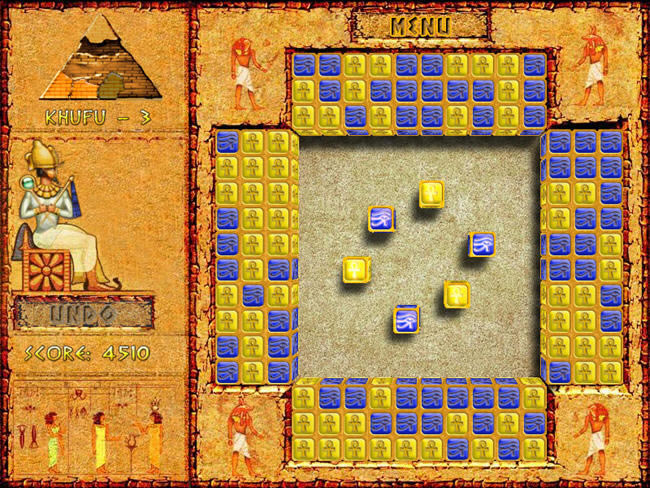 多种益智形式的游戏-法老方块下载(BrickShooter)绿色硬盘版