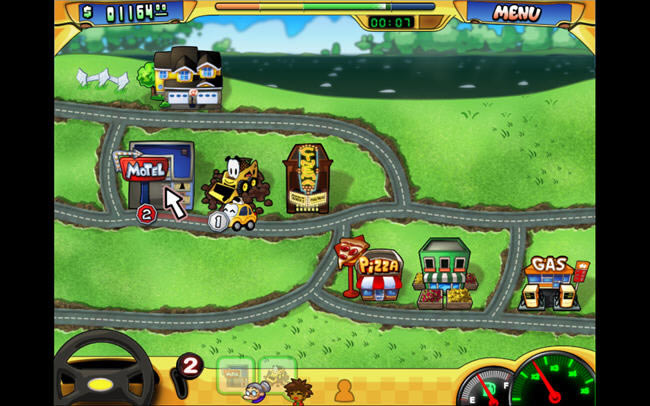 挺有趣的休闲游戏-出租车总动员下载(gabcab)绿色英文版