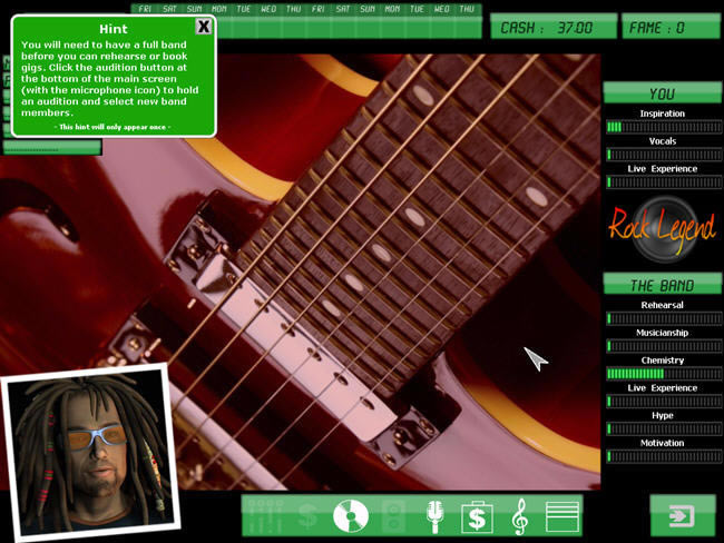 经营音乐的模拟游戏-虚拟人生：摇滚传说下载(KudosRockLegend)绿色完整版