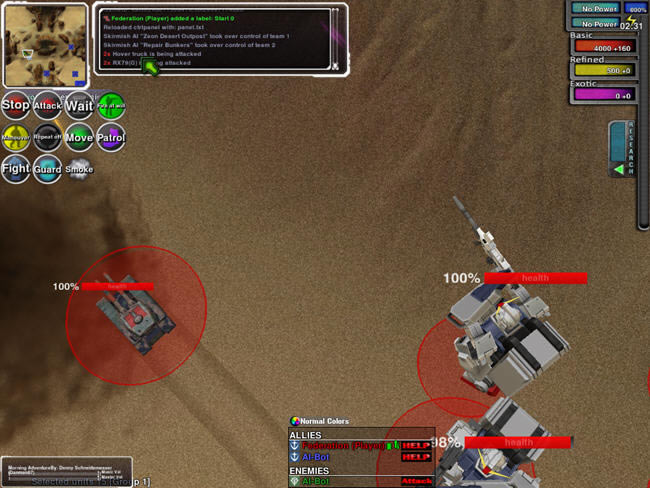 真实的高达即时战略游戏-高达即时战略下载(Gundam RTS)绿色硬盘版