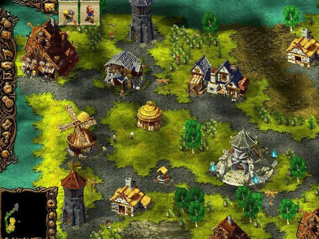 模拟经营元素的策略游戏-文化3：北国风云下载(Cultures3Northland)中文硬盘版