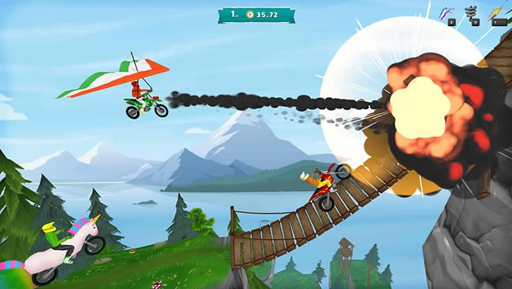 驾驶你的摩托飞翔（暂未上线）_Airborne Motocross中文版下载