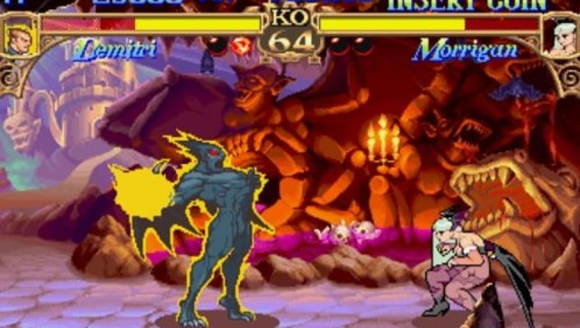 《恶魔战士-午夜斗士Darkstalkers - The Night Warriors》CPS2 ROM下载_恶魔战士-午夜斗士Darkstalkers - The Night Warriors下载