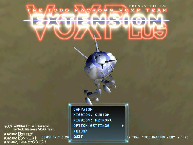 Macross VoXPlus 英文免安装版下载_Macross VoXPlus 英文版下载