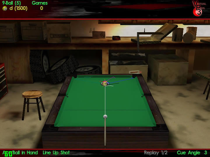 虚拟台球3英文版_虚拟台球3 英文免安装版下载